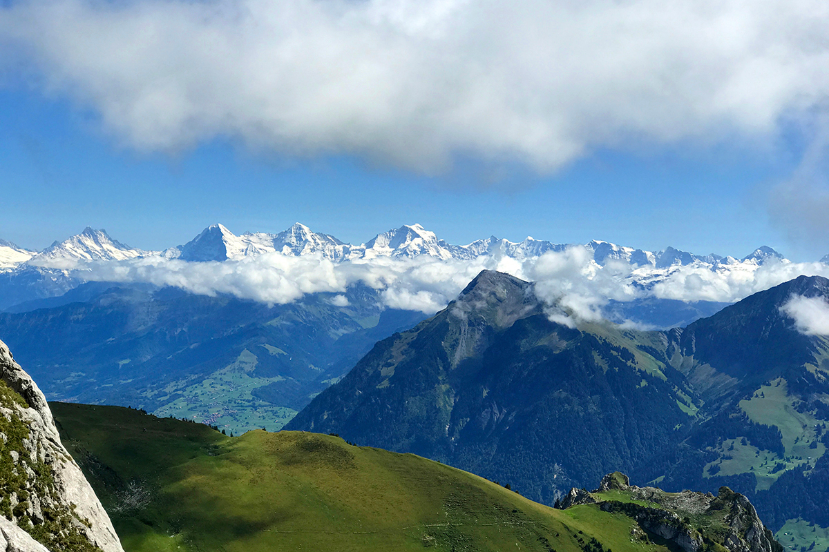 Blickpunkt Berner Oberland im Juli 2020