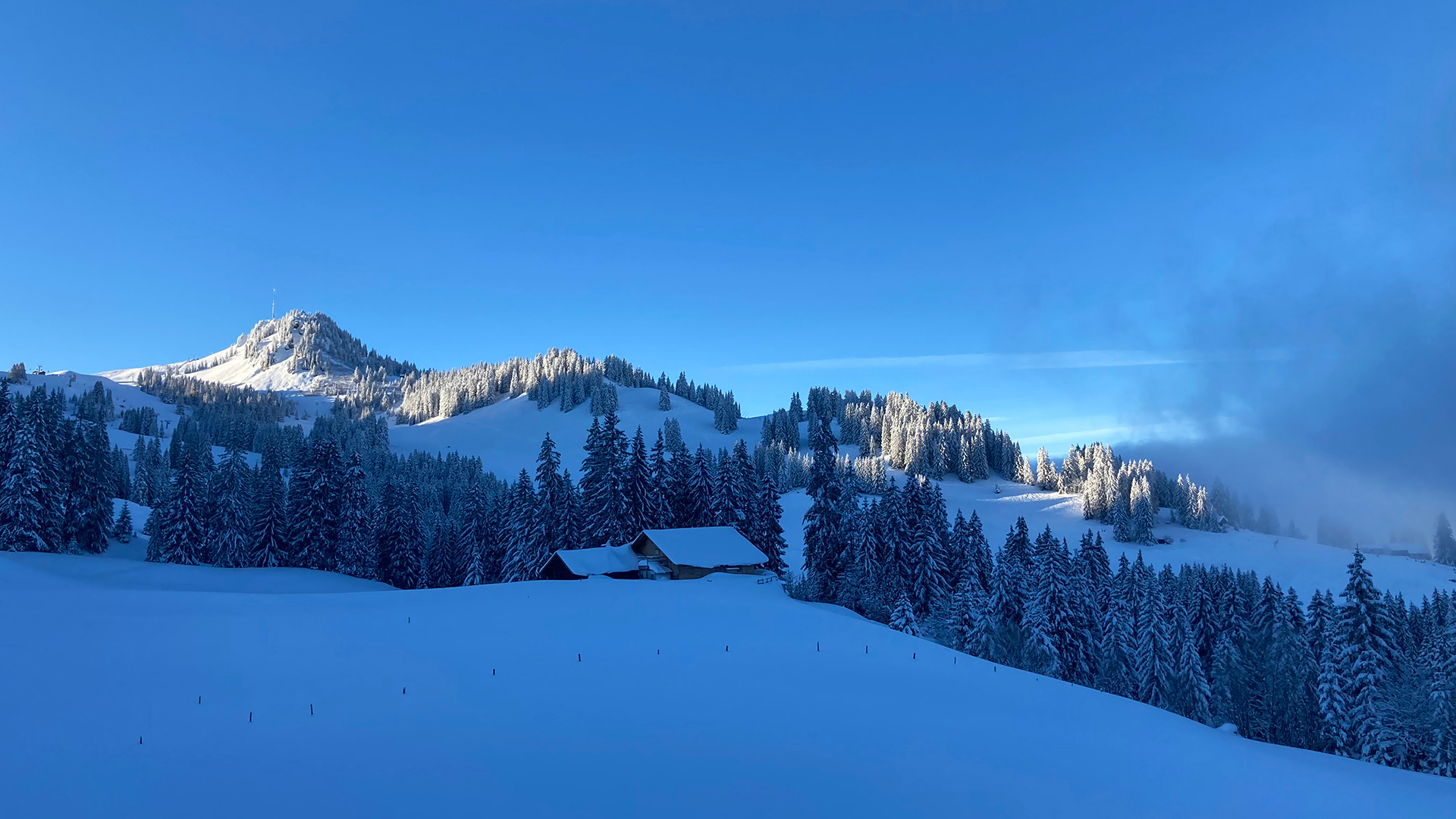 Blickpunkt Berner Oberland im Januar 2021