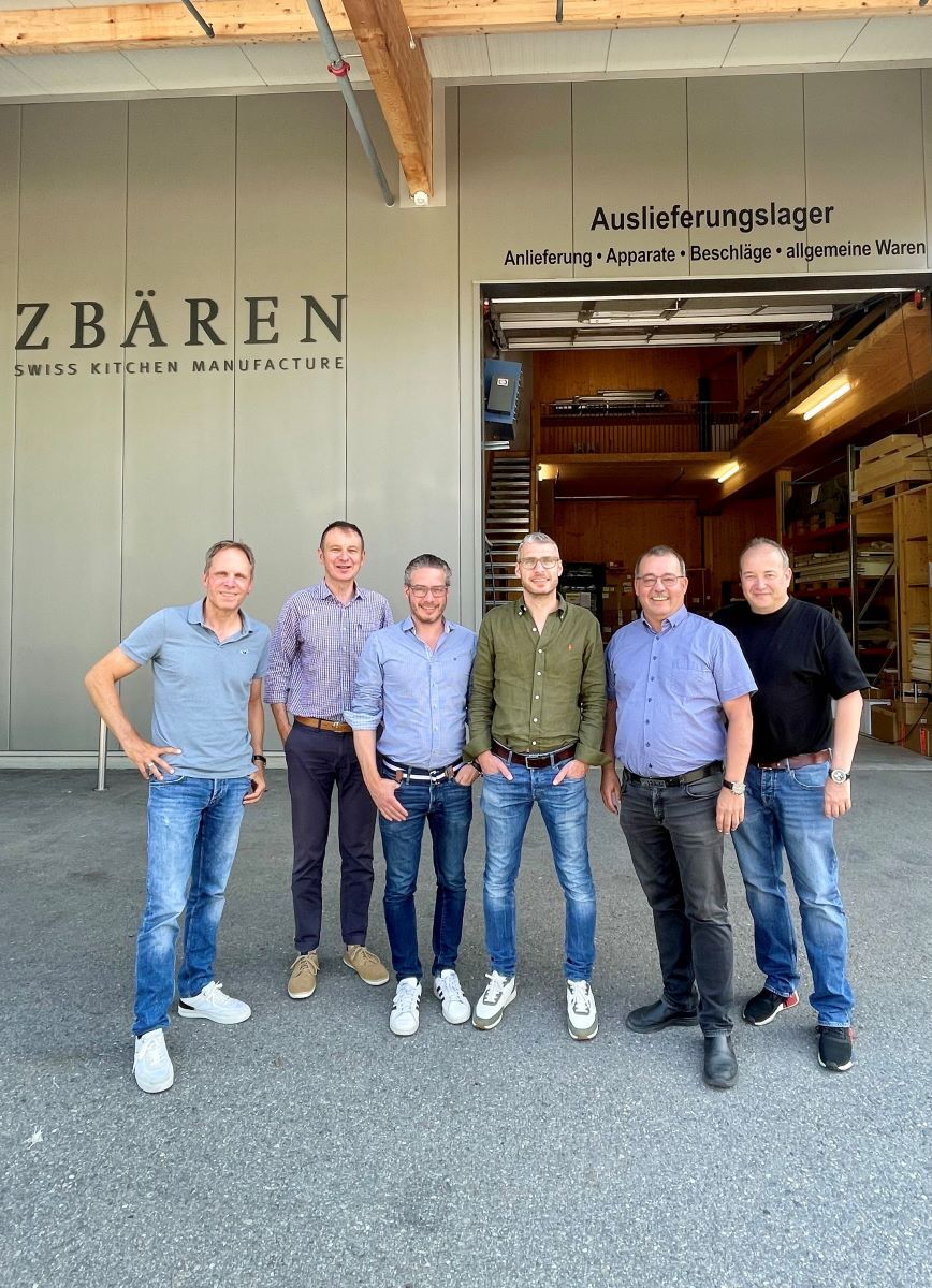Firmenbesuch bei Zbären Swiss Kitchen Manufacture