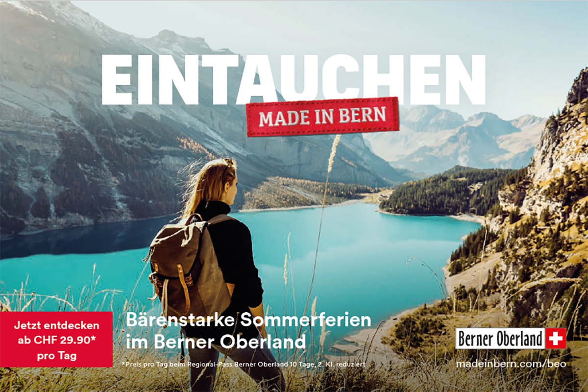 Sommerkampagne Berner Oberland 2020